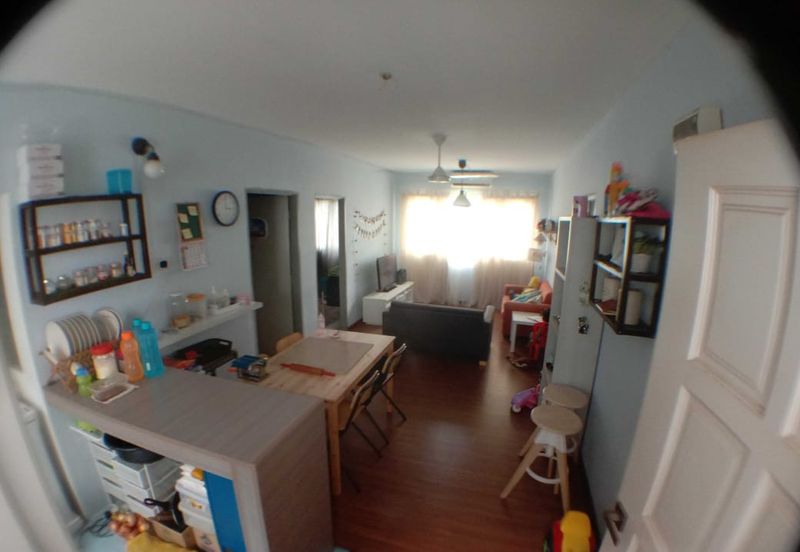 Bandar Puncak Alam Low Cost Apartment Kenari Court Renovation