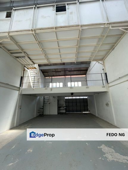 NEWLY PAINTED 1.5 STY LINK FACTORY FOR RENT, Klang, Jln Batu Tiga Lama, Shah Alam Seksyen 7, Bukit Raja, Selangor, Klang
