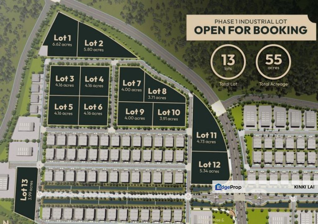 Industrial Land, Kota Puteri, Batu Arang, Ijok, Selangor, Kuala Selangor