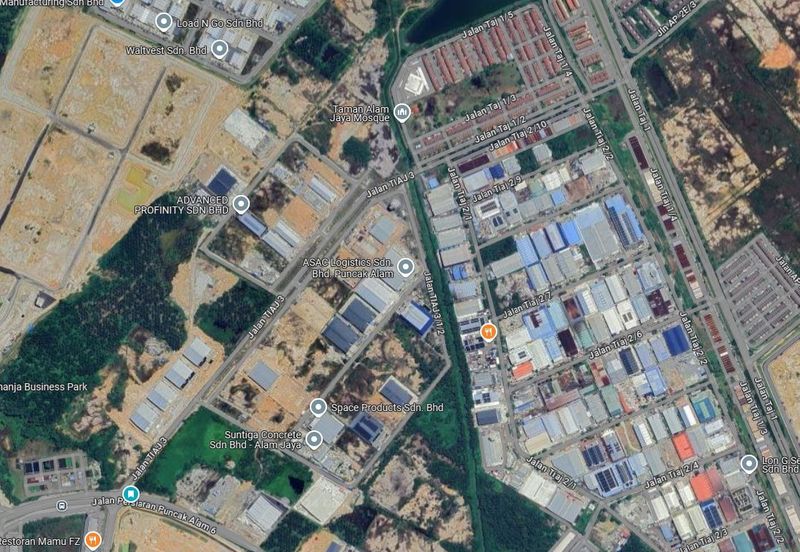 Puncak Alam, Industrial Land, Taman Industri Alam Jaya, Ijok, Bestari Jaya