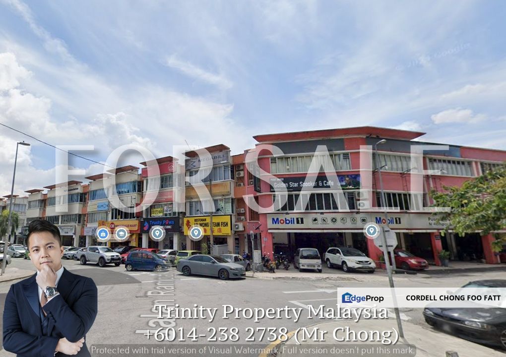 [𝐅𝐎𝐑 𝐒𝐀𝐋𝐄] 𝟐 𝐒𝐓𝐎𝐑𝐄𝐘 𝐒𝐇𝐎𝐏 𝐋𝐎𝐓 𝐈𝐍 𝐑𝐀𝐌𝐏𝐀𝐈 𝐁𝐔𝐒𝐈𝐍𝐄𝐒𝐒 𝐏𝐀𝐑𝐊 - 𝐖𝐈𝐓𝐇 𝐓𝐄𝐍𝐀𝐍𝐂𝐘, Kuala Lumpur, Setapak