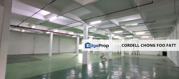 [𝟏𝟎,𝟎𝟎𝟎 𝐒𝐐.𝐅𝐓.] 𝐒𝐈𝐍𝐆𝐋𝐄 𝐒𝐓𝐎𝐑𝐄𝐘 𝐖𝐀𝐑𝐄𝐇𝐎𝐔𝐒𝐄 - 𝐊𝐀𝐖𝐀𝐒𝐀𝐍 𝐏𝐄𝐑𝐈𝐍𝐃𝐔𝐒𝐓𝐑𝐈𝐀𝐍 𝐓𝐀𝐌𝐀𝐍 𝐄𝐇𝐒𝐀𝐍, Kuala Lumpur, Kepong