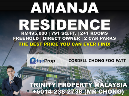 [𝐊𝐄𝐏𝐎𝐍𝐆] 𝐀𝐌𝐀𝐍𝐉𝐀 𝐑𝐄𝐒𝐈𝐃𝐄𝐍𝐂𝐄 𝐈𝐍 𝐀𝐌𝐀𝐍 𝐏𝐔𝐑𝐈 (𝐅𝐔𝐑𝐍𝐈𝐒𝐇𝐄𝐃 | 𝐑𝐄𝐍𝐎𝐕𝐀𝐓𝐄𝐃 | 𝐅𝐑𝐄𝐄𝐇𝐎𝐋𝐃), Selangor, Kepong