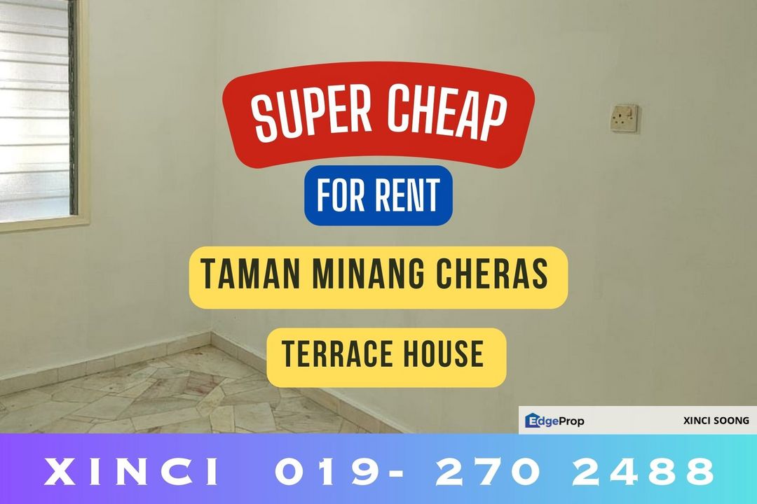 Single Storey Terrace House For Rent in Tmn Minang for Rental RM1,500