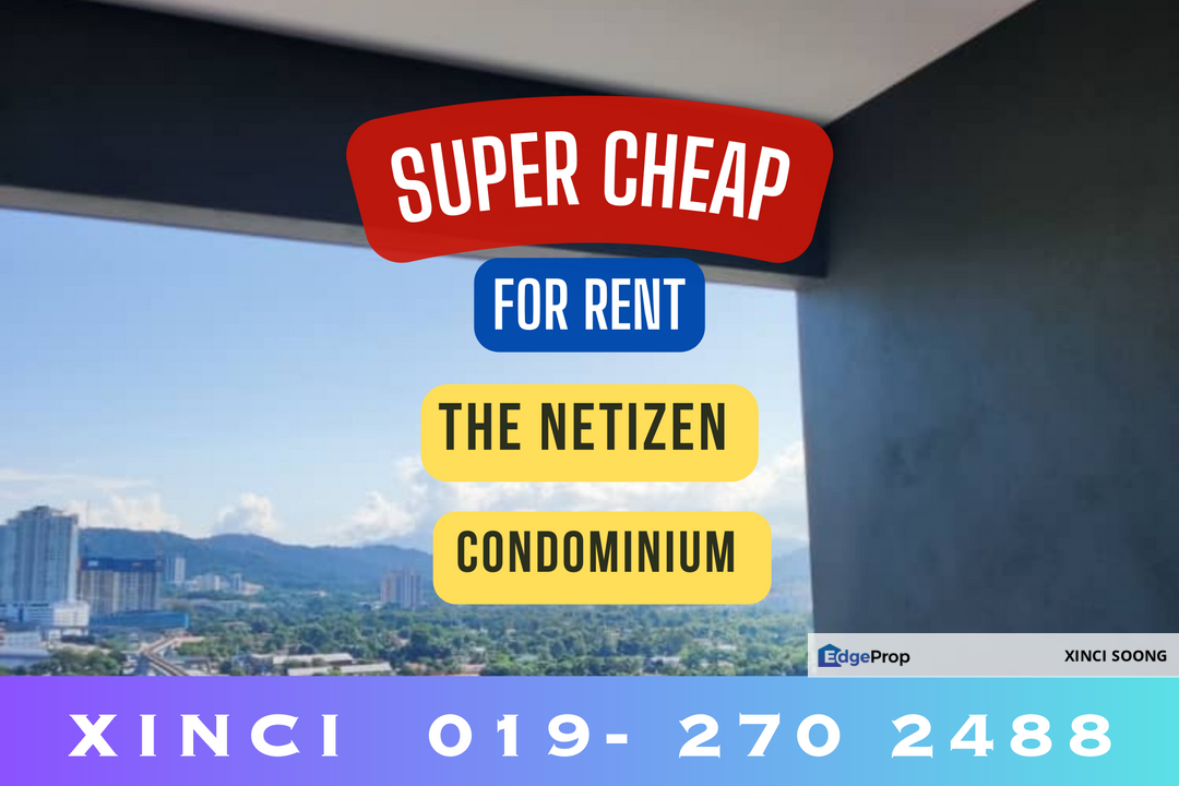 The Netizen Cheras For Rent for Rental @RM1,500 By XINCI SOONG ...