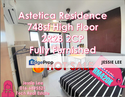 Subsale unit, high floor, fully furnished 420k, Selangor, Seri Kembangan