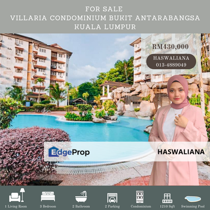 Villaria Condominium Bukit Antarabangsa Kuala Lumpur For Sale, Selangor, Ulu Kelang