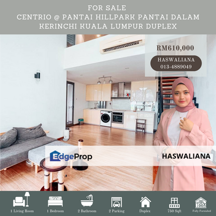 Centrio @ Pantai Hillpark Pantai Dalam Kerinchi Kuala Lumpur Duplex For Sale, Kuala Lumpur, Pantai Dalam/Kerinchi