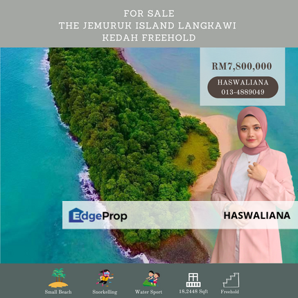 The Jemuruk Island Langkawi Kedah Freehold For Sale , Kedah, Langkawi