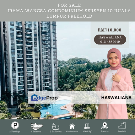 Irama Wangsa Setapak Kuala Lumpur Condominium Freehold For Sale , Kuala Lumpur, Setapak
