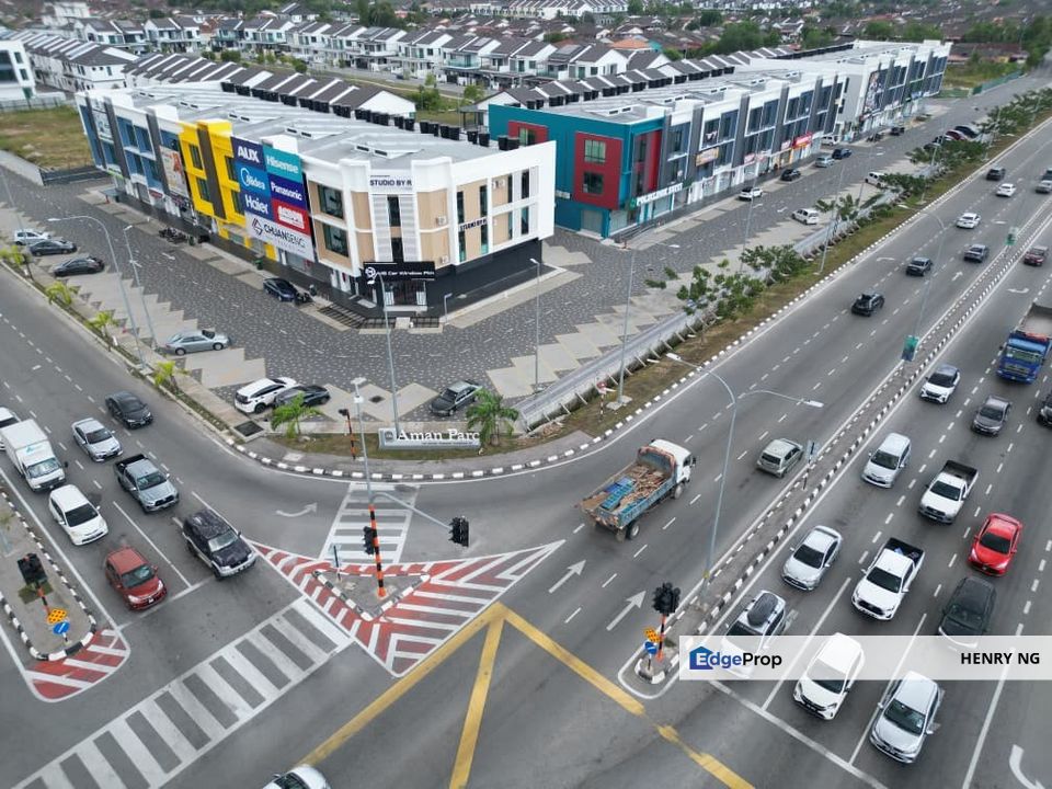 Aman Parc Shoplot For Sale Facing Mainroad, Kedah, Sungai Petani