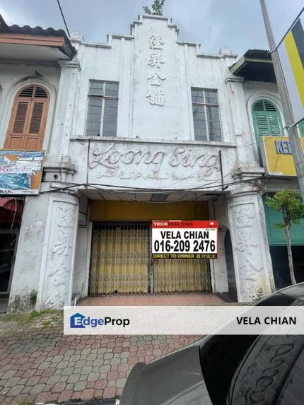 Ipoh Town facing main road double storey Shoplot, Perak, Ipoh