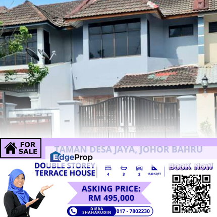 JLN DANAU, TAMAN DESA JAYA, JOHOR BAHRU, Johor, Johor Bahru