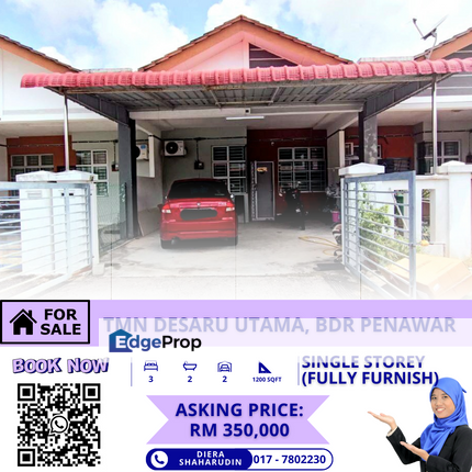 TAMAN DESARU UTAMA, BANDAR PENAWAR, KOTA TINGGI, Johor, Kota Tinggi