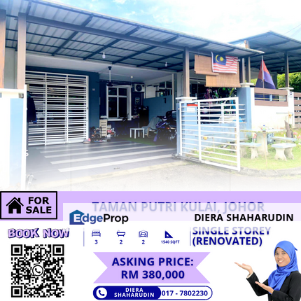 TAMAN PUTRI KULAI, JOHOR (RENOVATED UNIT), Johor, Kulai