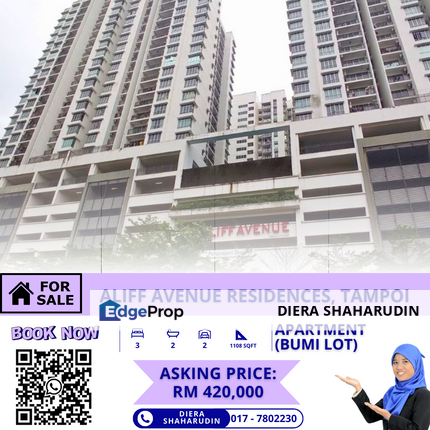 ALIFF AVENUE RESIDENCES CONDOMINIUM, TAMPOI, JOHOR, Johor, Johor Bahru