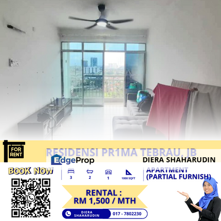 PR1MA TEBRAU, JB (10MINS TO CIQ!), Johor, Johor Bahru