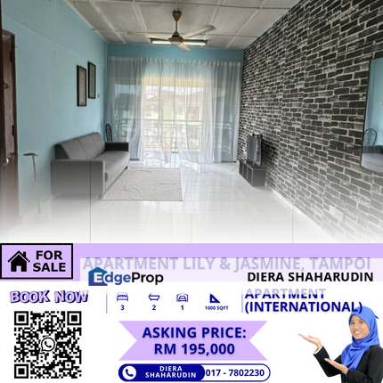 APARTMENT LILY & JASMINE, TAMPOI, JOHOR, Johor, Tampoi