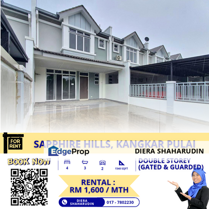 (GATED & GUARDED) SAPPHIRE HILLS, KANGKAR PULAI, Johor, Kangkar Pulai