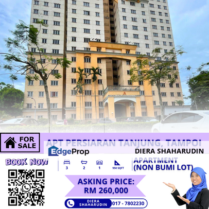 (NON BUMI) APARTMENT PERSIARAN TANJUNG, TAMPOI, Johor, Johor Bahru