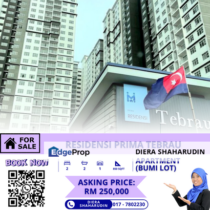 (HOT LOCATION) RESIDENSI PR1MA TEBRAU, Johor, Johor Bahru