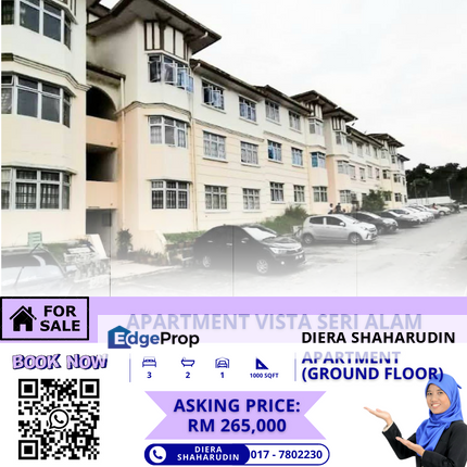 (GROUND FLOOR) VISTA APARTMENT SERI ALAM, Johor, Masai