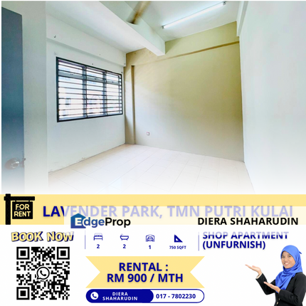 (1ST FLOOR) LAVENDER PARK, TAMAN PUTRI KULAI, Johor, Kulai