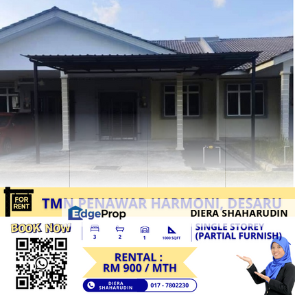 (NEW) TAMAN PENAWAR HARMONI, BANDAR PENAWAR, Johor, Kota Tinggi