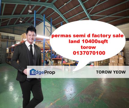permas factory sale , Johor, Masai