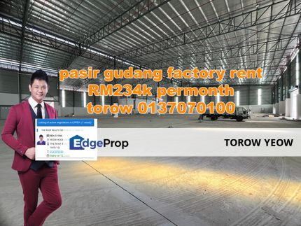 pasir gudang factory rent, Johor, Pasir Gudang