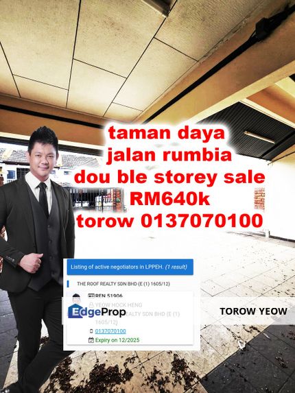 taman daya jalan rumbia, Johor, Johor Bahru
