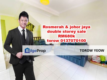 rosmerah double storey, Johor, Johor Bahru
