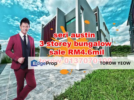 seri austin bungalow sale, Johor, Johor Bahru