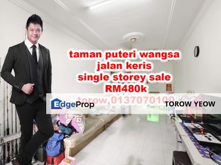 Puteri wangsa single storey sale , Johor, Ulu Tiram