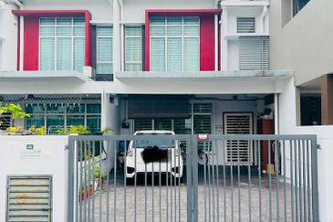 taman mapel hillpark puncak alam double storey for sale