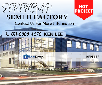 SEREMBAN SENAWANG SUNGAI GADUT NEAR REMBAU SEMI D FACTORY FOR SALE , Negeri Sembilan, Seremban