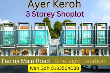 3 Storey Business Shoplot Ayer Keroh
