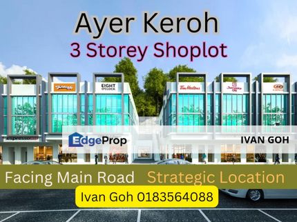 3 Storey Business Shoplot Ayer Keroh, Melaka, Ayer Keroh