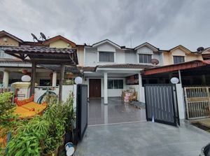 Double Storey Terrace House @Taman Merdeka Jaya Batu Berendam for Sale ...