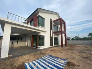 Gated Guarded Corner Lot Double Storey House Taman One Krubong Melaka ...
