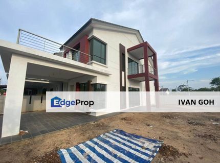 Gated Guarded Corner Lot Double Storey House Taman One Krubong Melaka, Melaka, Krubong