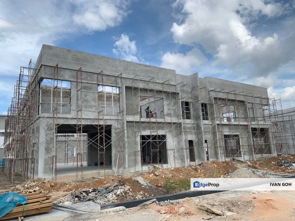 Double Storey Semi-D Factory Eco Park Ayer Keroh, Melaka, Ayer Keroh