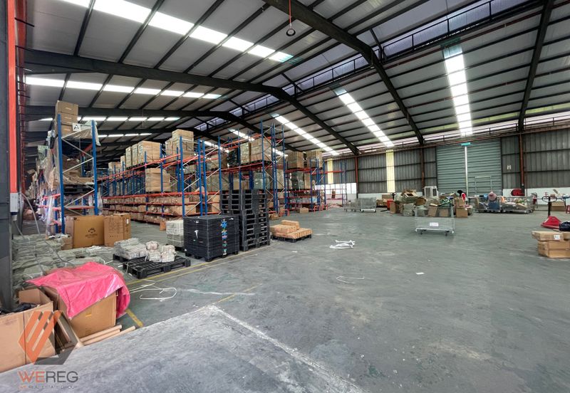 Warehouse for RENT Shah Alam, Jalan Kebun, near Kemuning