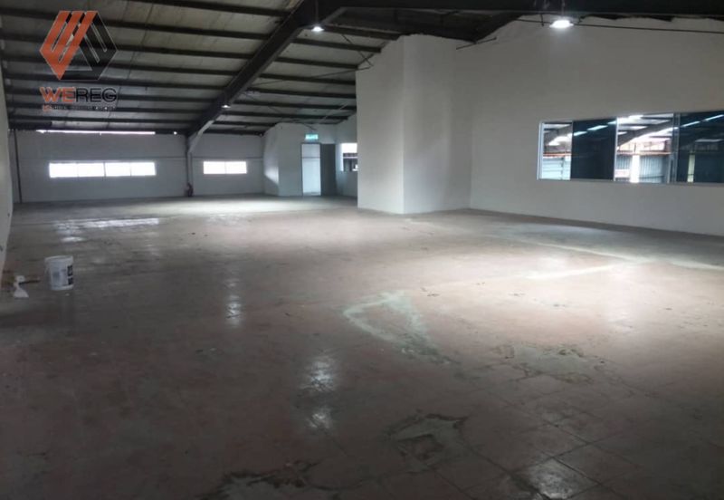 Warehouse for RENT Shah Alam, Jalan Kebun, near Kemuning