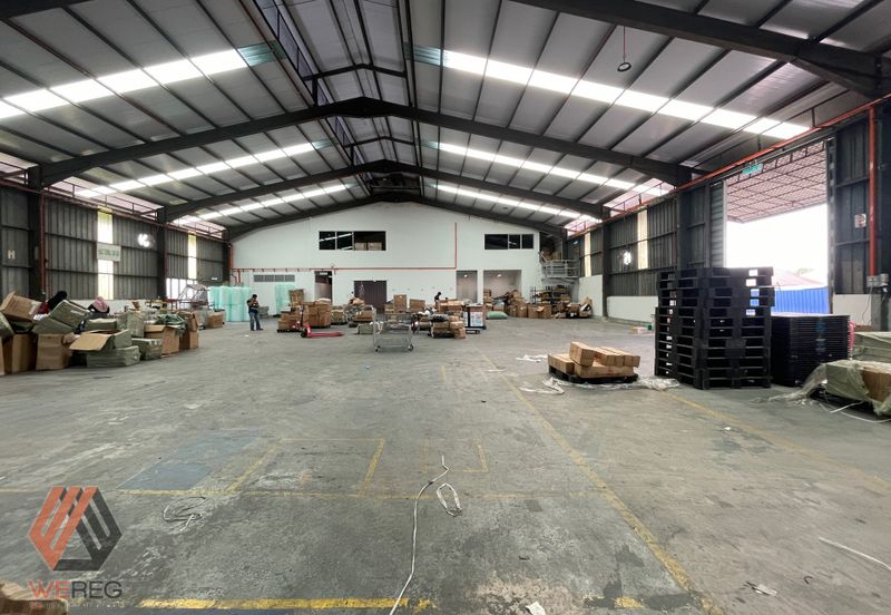 Warehouse for RENT Shah Alam, Jalan Kebun, near Kemuning