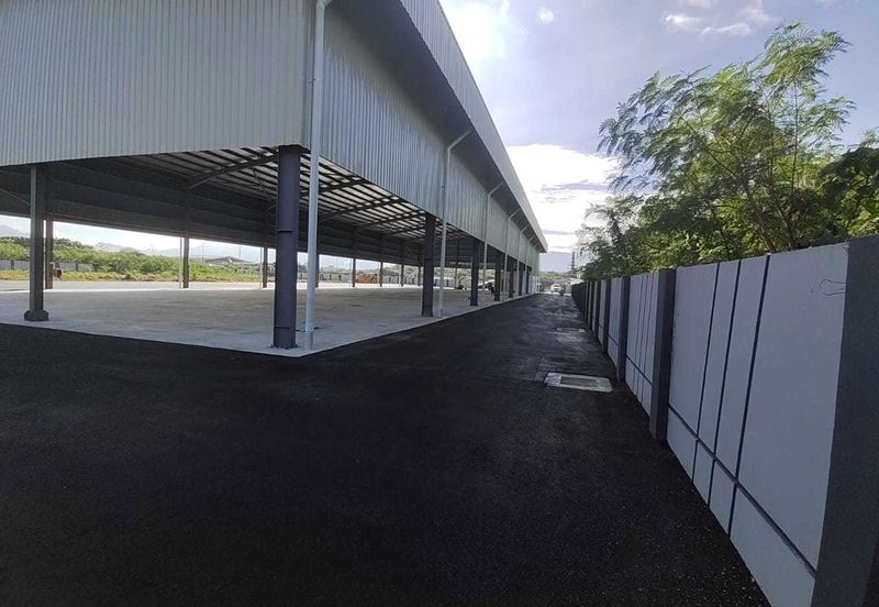 KANTHAN-2 Aces NEW FACTORY + LAND - Factory Basic Info: Size: 80ft x 240ft *Floor thickness 150mm *Height: 30ft *Electric Supply: 150 Amp-FOR SALE