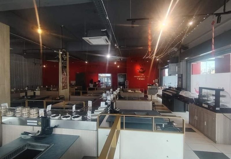 怡保街场旺区火锅店出頂