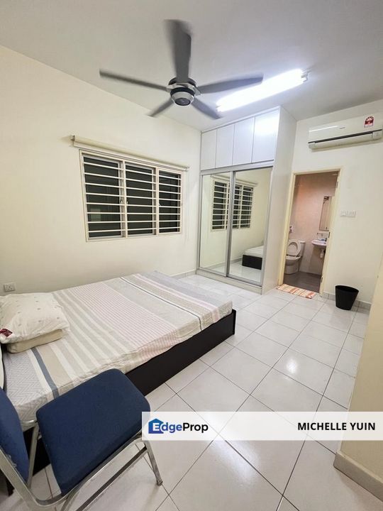 Metropolitan Square condominium Damansara Perdana fully furnished 3R2B 2carparks vacant ready now middle floor, Selangor, Damansara Perdana