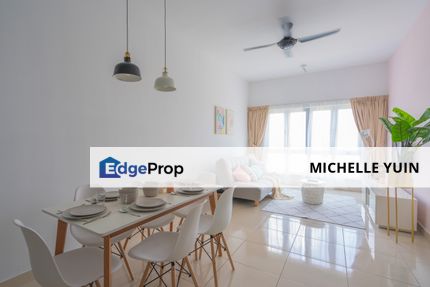 Saville Kajang Jalan Reko freehold 2rooms 2carparks airbnb nice design renovation, Selangor, Kajang