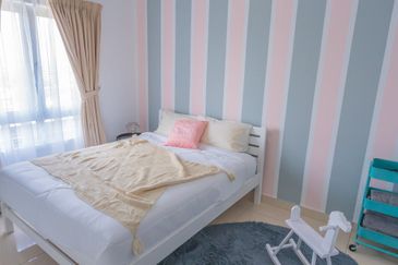 Saville Kajang Jalan Reko freehold 2rooms 2carparks airbnb nice design renovation